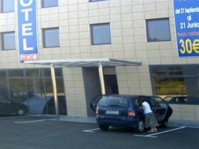 Hiblanc Hotel ซานตานเดร์ ภายนอก รูปภาพ